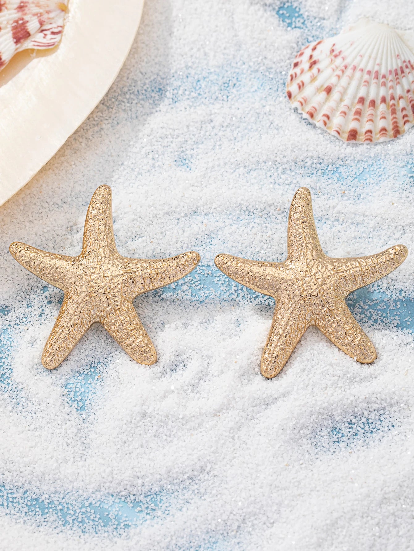 Grande Starfish Earrings