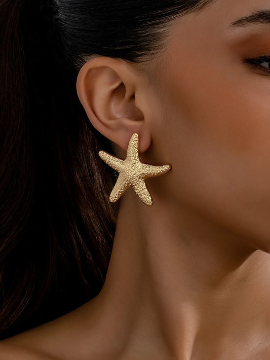 Grande Starfish Earrings