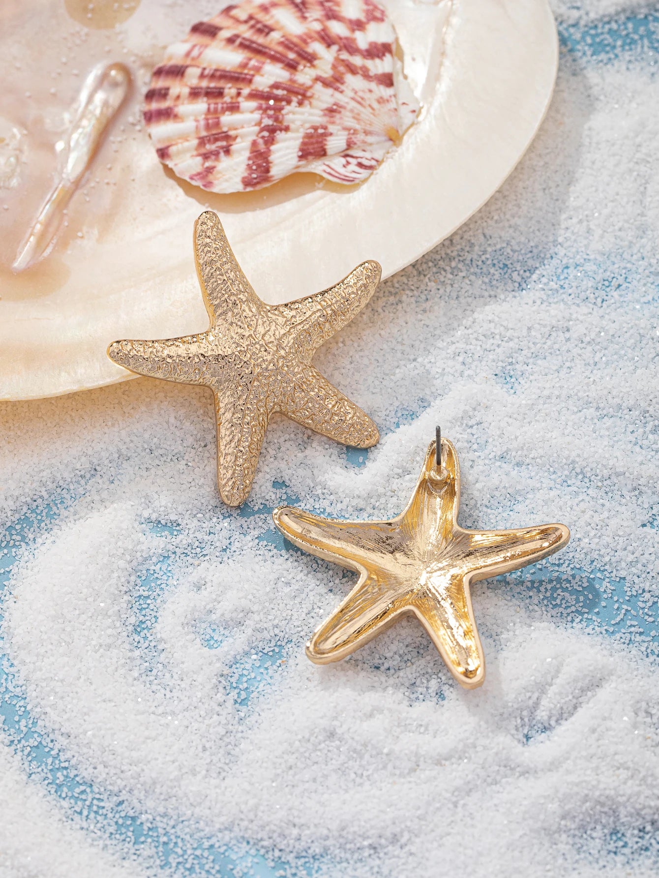 Grande Starfish Earrings